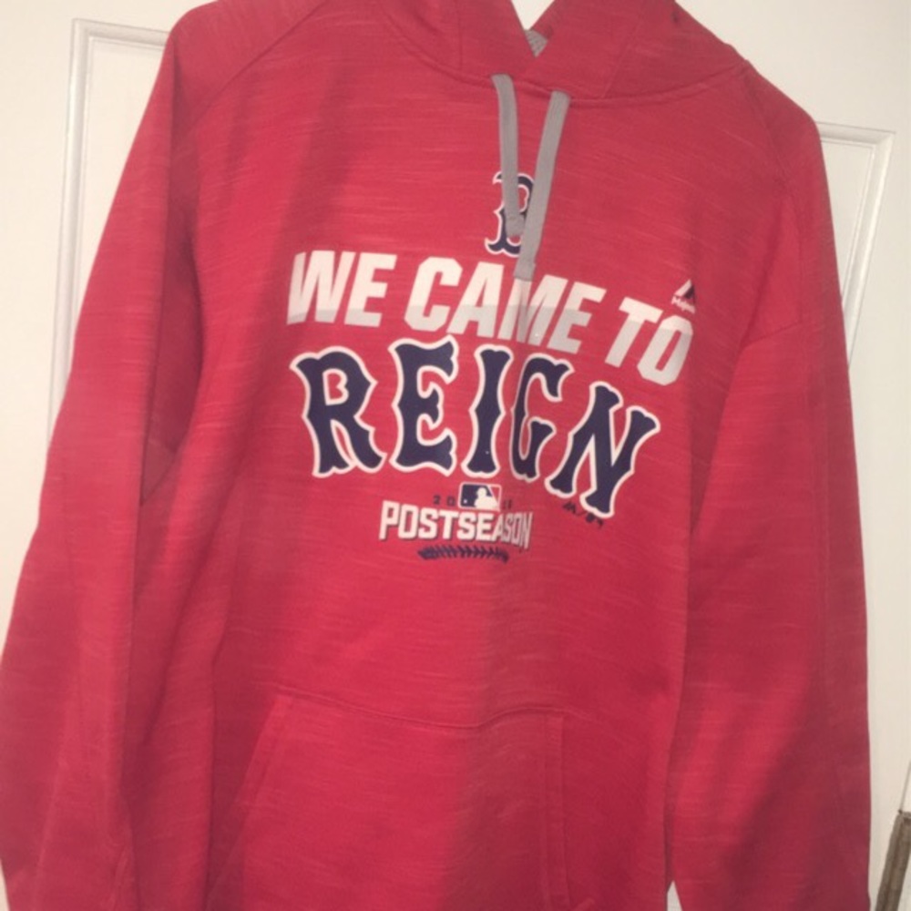 2016 We Came to Reign Red Sox Postseason Hoodie
